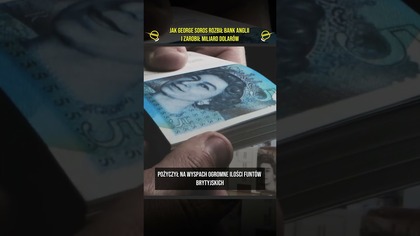 Jak George Soros rozbił Bank Anglii? #polityka #georgesoros #historia