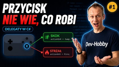 Delegaty w C# #1 - Dlaczego Jump bez nawias&oacute;w to nie błąd