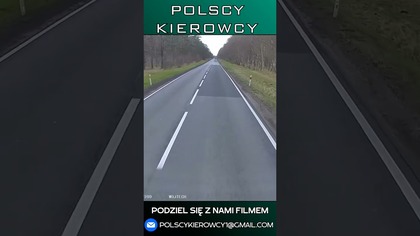 Baran! Wyprzedzanie na czołówkę #polscykierowcy #polska #shorts