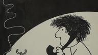 Bohdan Butenko, Przed mapą nieba, projekt ilustracji do Płomyczka