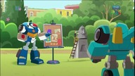 [S01E37] Transformers Akademia Rescue Bots - Odcinek 37 - Policyjny duet