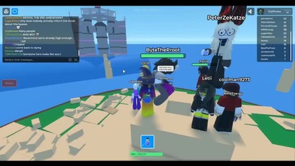 Players Tower #polytoria #games #game #bruh