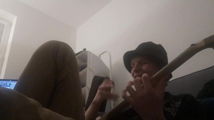 Playing guitar gone wrong...  or not? (REUPLOAD)