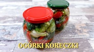 Ogórki koreczki! Prosty Przepis!