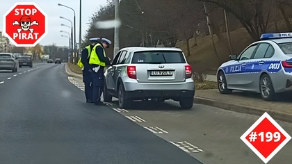 STOP PIRAT #199 - Niebezpieczne i codzienne sytuacje na drogach