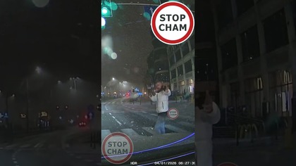 Pieszy na czerwonym i bardzo ważna wideo rozmowa #stopcham #czerwone