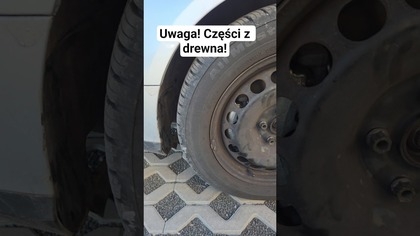 Części z drewna 21wiek.