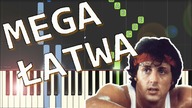 Gonna fly now (Rocky, Bill Conti) - MEGA ŁATWA synthesia (VERY EASY)