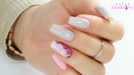 Roses nails art tutorial / Cuccio Polska