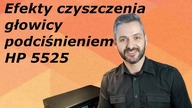 HP DESKJET INK ADVANTAGE 5525 - Podciśnieniowe czyszczenie głowicy i jego efekty