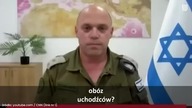 Rzecznik IDF wyjaśnia pow&oacute;d nalotu na ob&oacute;z uchodźc&oacute;w w Dżabalija w Gazie