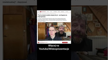 Lewicowa Pogarda dla Normalnych Ludzi! Jaś Kapela płacze, że Pani na kasie zarabia więcej niż on