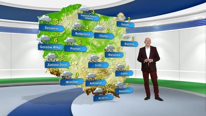 Prognoza pogody na TVN Meteo (24. 12. 2022)