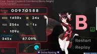 osu random play  #28 | Sweden (Caution & Crisis Remix) | Blocky Delight 5,55* (EZ) [OSU!TAIKO]
