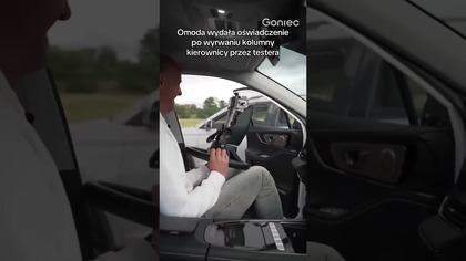 WYRWAŁ KIEROWNICĘ W OMODZIE! PRODUCENT ODNIÓSŁ SIĘ DO TEGO