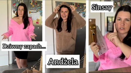 ZŁAMANA NOGA i MIERZYMY :) ANDŻELA i SINSAY :)