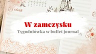 Czerwonawo | Druga tygodniówka stycznia w bullet journal | Weekly [autopromocja]