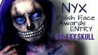 POLISH NYX FACE AWARDS ENTRY 2016 - Galaxy Skull - Makeup tutorial