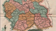 Mapa Królestwa Polskiego z 1907 r.