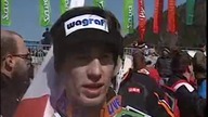 Kamil Stoch and Adam Małysz after 2nd place in Planica (21. 03. 2009)