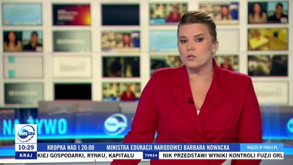 TVN 24 - Początek "Dnia na żywo" z nowego studia, ale z niezmienioną czołówką (15. 04. 2025)