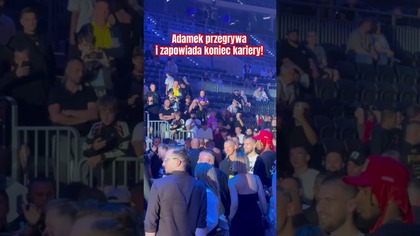 Adamek przegrywa i zapowiada koniec kariery na Fame MMA 27 #shorts