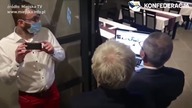 Grzegorz Braun przez KOMPUTER wyprosił policję i sanepid z restauracji! Poszli sobie! :)