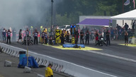 Motocyklista uderza w bandę przy prędkości 350 km/h