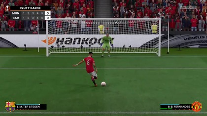FIFA 23 Manchester United vs FC Barcelona RZUTY KARNE