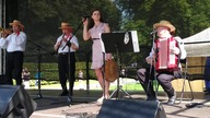 Duet Dziewanna z Wojciechowa i goście na 9.  Festiwalu Produktu Lokalnego w Nałęczowie 29. 07. 2018 