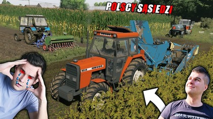 REAKCJA SĄSIADÓW NA MÓJ NOWY CIĄGNIK KOLIZ MEGA SIĘ WKURZYŁ SIEWY PSZENICYPOLSCY SĄSIEDZI S2160