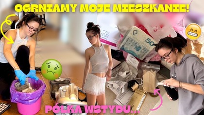 POSPRZĄTAJMY RAZEM TEN SYF...  | COMFORT VLOG