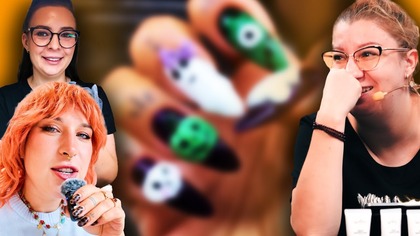 JAKIE AGATA ZROBI PAZNOKCIE NA HALLOWEEN AGNIESZCE GRZELAK?