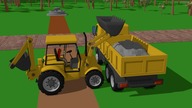 #Excavator and Snow Cat - rescue operation | Various Machines for babies and Kids - Seria Koparek