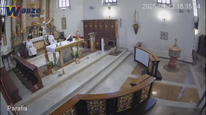 1863 Dzisiejsza msza święta w kościele świętego Michała Archanioła w Mieścisku została nagle przerwana.  Do światyni wszedł mężczyzna, który był agres