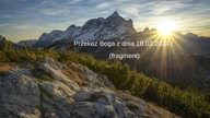 Idzie więc atom wam jeszcze za chwilę ludzie, choć nie wiecie, czym atom jest i będzie, atomowość...