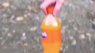 How to launch a Fanta Rocket  #experiment #fanta #trick