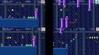 Mario Forever Remake V4.02 The Underearth 4 Teams