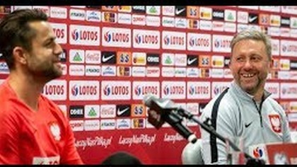 Reprezentacja Polski: Brzęczek i Fabiański - konferencja prasowa (09.06.2019)