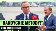 Duda zaskoczył na konferencji.  Zaatakował Tuska i stanął w obronie Nawrockiego! | Gazeta.pl