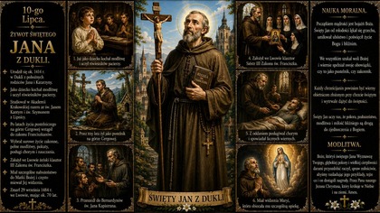 Święty Jan z Dukli - patron Polski, który całkowicie zaufał Bogu