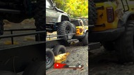 Ford Bronco Towing Trailer With Toyota Lc70 #shorts