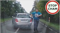 Agresorzy z Mercedesa zmuszają do zatrzymania i atakują rodzinę z dzieckiem #509 Wasze Filmy
