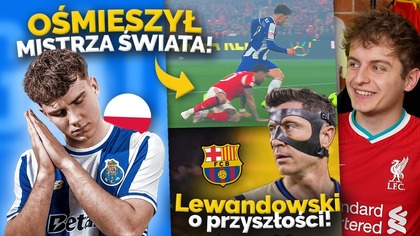 Pietuszewski POŁOŻYŁ Otamendiego NA ZIEMIĘ! Lewandowski zagrał w MASCE! Opowiedział o przyszłości
