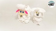 Jak zrobić proste baranki z płatków [EASY SHEEPS MADE OF COTTON PADS] Pomysły plastyczne dla każdego
