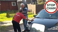 Kierowca Forda utrudnia przejazd kierowcy ciągnika #261 Wasze Filmy