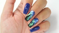 Night Landscape nails art tutorial/ Allepaznokcie / Colours by Molly
#landscapenails