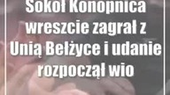 Sokół Konopnica wreszcie zagrał z Unią Bełżyce i udanie rozpoczął wiosnę