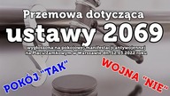 Pokój TAK wojna NIE - Ustawa 2069