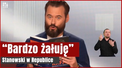 Stanowski zaskoczył podczas debaty prezydenckiej w Republice.  Zacytował książkę Trzaskowskiego